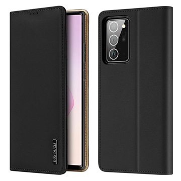 Funda de Cuero Dux Ducis Wish para Samsung Galaxy S11e - Estilo Cartera - Negro