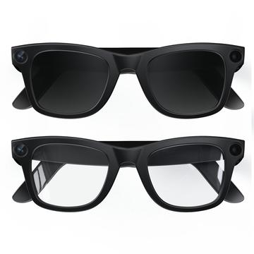 E02 Gafas Inteligentes AI con Cámara, Traducción - 131mm