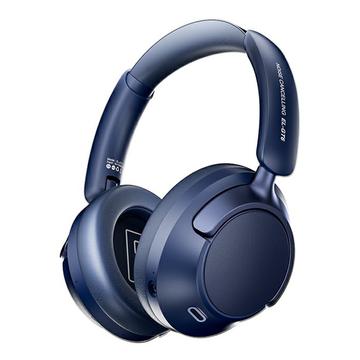 EL-GT6 Auriculares inalámbricos ANC sobre la oreja con Bluetooth 6.0, sonido HiFi - Azul