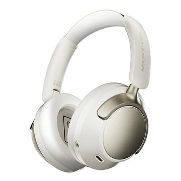 EL-GT6 Auriculares inalámbricos ANC sobre la oreja con Bluetooth 6.0, sonido HiFi - Blanco