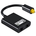 Goobay Plus Toslink Optical Audio Cable (S/PDIF) - 0.75m