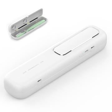 ES-X1 Cepillo de Dientes Portátil Desinfectante Inteligente para Viajes/Casa - Blanco