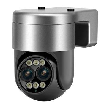 ESCAM G03 Cámara PTZ WiFi de doble lente con zoom óptico 8x
