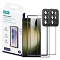 Vidrio Templado y Protector de Lente de Cámara ESR Screen Shield para Samsung Galaxy S23 Ultra 5G - 2 Unidades