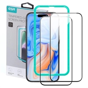 Protector de Pantalla ESR para iPhone 16 Pro - 9H, 0.3mm - 2 Unidades