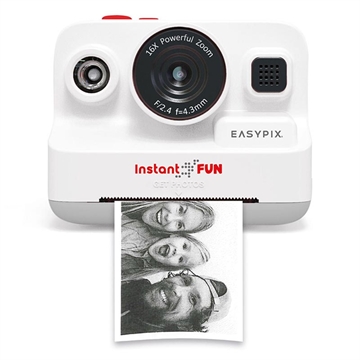 Cámara Instantánea Easypix InstantFUN - Blanca