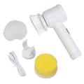 Cepillo eléctrico de limpieza Fregadora de mano para bañeras y azulejos - Recargable / 3 cabezales de cepillo