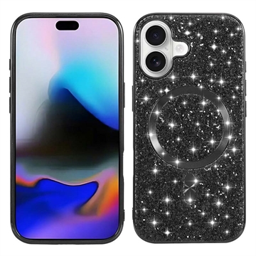 Funda iPhone 17 con purpurina galvanoplastia - Compatible con MagSafe