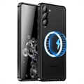 Carcasa Híbrida Magnética Electrochapada para Samsung Galaxy S23 5G - Negro