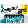 Pilas alcalinas Energizer Max Plus LR6/AA - 8 uds.