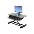 Ergotron WorkFit-Z Mini convertidor de escritorio bipedestación Sit-Stand - Negro