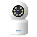 Escam PT300 Cámara de seguridad con movimiento horizontal y vertical - 1080P - Blanca