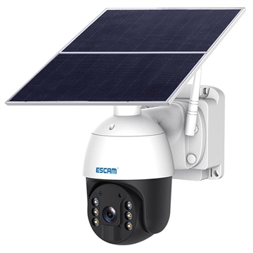 Impermeable Cámara de Vigilancia con Energía Solar Escam QF724 - 3.0MP, 30000mAh (Embalaje abierta