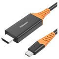 Adaptador de cable Delock USB-C / HDMI - Blanco