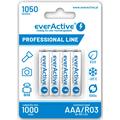 EverActive Professional Line EVHRL03-1050 Pilas recargables AAA 1050mAh - 4 uds.