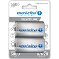 EverActive Silver Line EVHRL20-5500 Baterías recargables D 5500mAh - 2 uds.