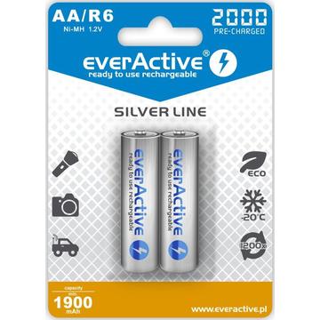 EverActive Silver Line EVHRL6-2000 Pilas recargables AA 2000mAh
