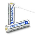 Batería recargable EverActive Silver+ Lithium MicroUSB 18650 - 2600mAh