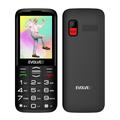 Evolveo EasyPhone XO Teléfono móvil para personas mayores con soporte de carga - Negro