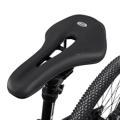 Asiento de bicicleta deportivo con absorción de impactos - Negro