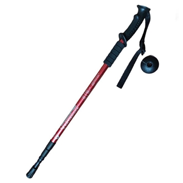 Bastón de senderismo extensible de 3 secciones - 135cm