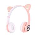 Auriculares inalámbricos infantiles Extralink Cat-Ear - Rosa