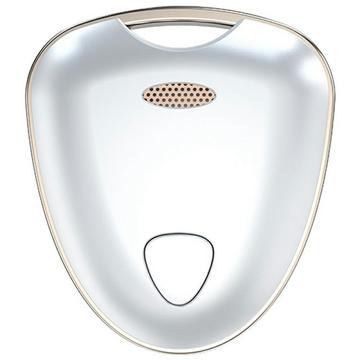 F4 Etiqueta inteligente inalámbrica - Rastreador de equipaje y localizador de llaves Bluetooth resistente al agua - Blanco