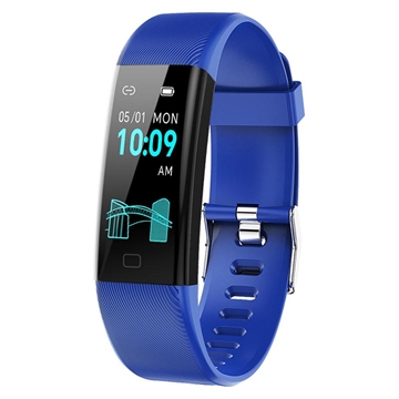 F71 Pulsera inteligente / Fitness Tracker con control de la presión arterial - Azul