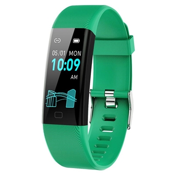 F71 Pulsera inteligente / Fitness Tracker con control de la presión arterial - Verde