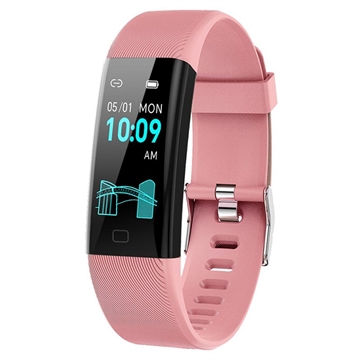 F71 Pulsera inteligente / Fitness Tracker con control de la presión arterial - Rosa