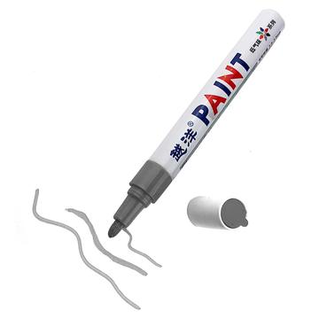 Flysea FS-110 Marcador resistente al agua para uso aficionado - Para metal, piedra, plástico y papel - Plata