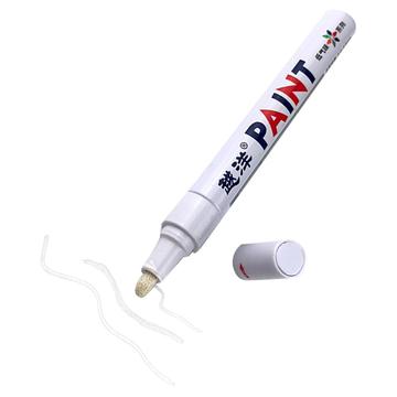 Flysea FS-110 Marcador resistente al agua para uso aficionado - Para metal, piedra, plástico y papel - Blanco