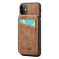 Funda Fierre Shann Híbrida con Tarjetero y Soporte para iPhone 11 - Marrón