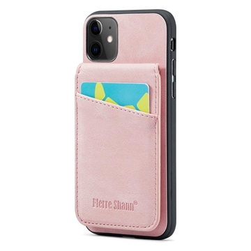 Funda Fierre Shann Híbrida con Tarjetero y Soporte para iPhone 11 - Rosa