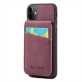 Funda Fierre Shann Híbrida con Tarjetero y Soporte para iPhone 11 - Rojo