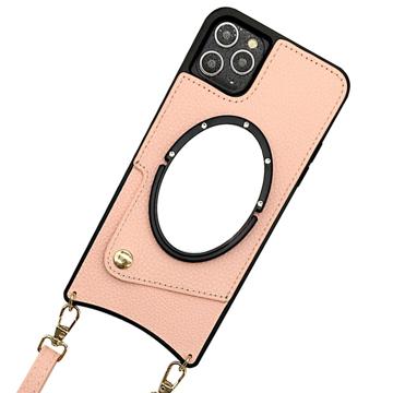 Carcasa Recubierta con Espejo Fish Tail para iPhone 14 Pro - Rosa