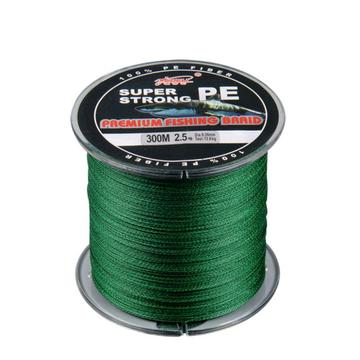 Sedal Monofilamento Nylon 300m - 0.8#: 0.14mm/15LB/6.8kg - Verde