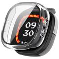 Carcasa de Plástico con Protector de Pantalla - 9H - para Fitbit Ace LTE - Claro
