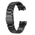 Corea de Acero Inoxidable para Fitbit Charge 3/4 - Negro