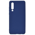 Huawei P30 Silicone Case - Flexible and Matte - Blue