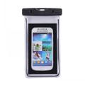 Funda impermeable universal fluorescente - 10.7cm x 17.3cm - Negro