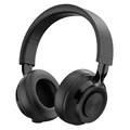 Picun P26 Foldable Wireless Headphones with MicroSD and AUX - Black