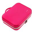 Para auriculares Apple Vision Pro MR Bolsa de almacenamiento Funda de transporte protectora con asa telescópica - Rosa