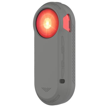 Garmin Varia RTL515 Bicicleta Luz Radar Protección Funda de silicona Funda suave a prueba de polvo - Gris oscuro
