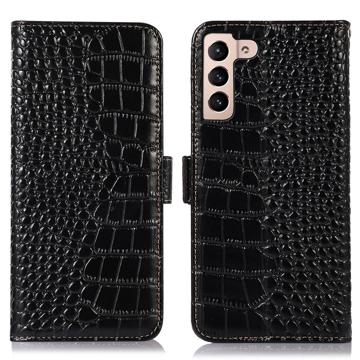 Funda Crocodile con RFID para Samsung Galaxy S23 5G - Estilo Cartera