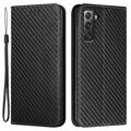 Funda Estilo Cartera para Samsung Galaxy S23+ 5G - Fibra de Carbon