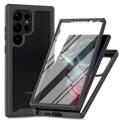 Carcasa de Protección 360 para Samsung Galaxy S23 Ultra 5G - Negro / Claro