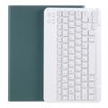 Funda con Teclado Bluetooth y Ranura para Lápiz para iPad Air 2022/2020 (Embalaje abierta - Bulk) - Verde Medianoche