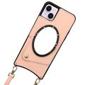 Carcasa Recubierta con Espejo Fish Tail para iPhone 14 - Rosa