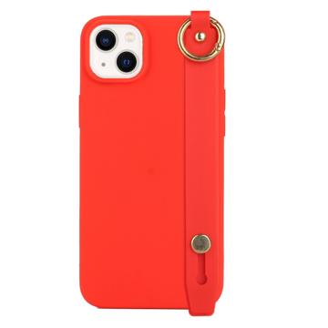 Funda de TPU Candy Color con Correa de Mano para iPhone 14 Plus